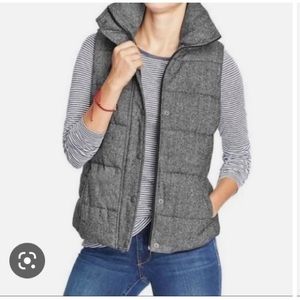 Old Navy Grey Puffer Vest